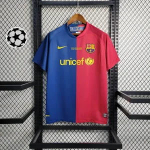 Barcelona 2008 UCL Home Shirt