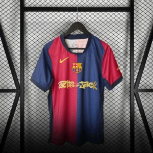 Barcelona × Travis Scott 2024 Home Special Shirt