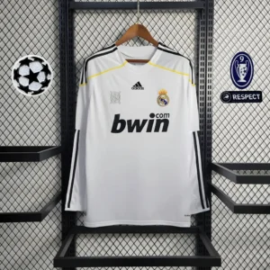 Real Madrid 2009 L/S Home Shirt
