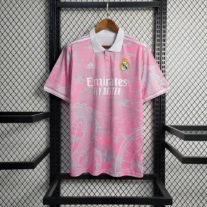 Real Madrid 2024 Pink Dragon Special Shirt