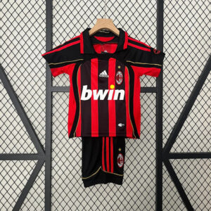 AC Milan Retro 2006/2007 Home Jersey Kids Size