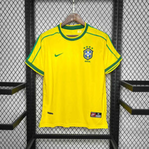 Brazil Retro 1998-1999 Home Jersey