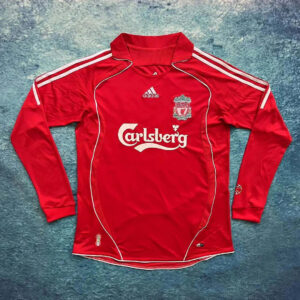 2006-2007 Retro Liverpool Home Jersey Long Sleeve