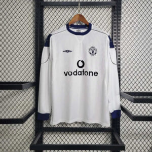 2000/2001 Retro Manchester United Away Long Sleeve