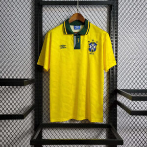 1991-1993 Retro Brazil Home Jersey