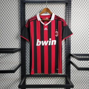 2009/2010 Retro AC Milan Home Jersey