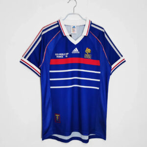 France Retro 1998 World Cup Home Jersey