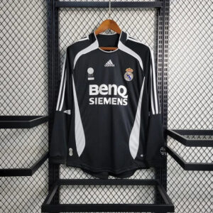 2006/2007 Retro Real Madrid Away Jersey Long Sleeve