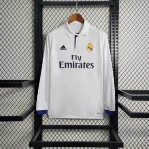 Real Madrid 2016 L/S Home Shirt