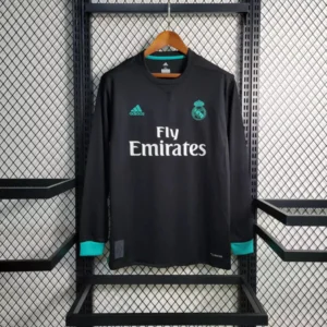 Real Madrid 2017 L/S Away Shirt